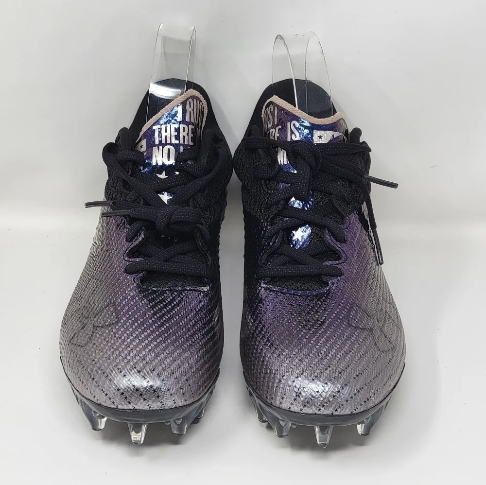 Under Armour Blur Smoke MC Lacrosse Cleats Iridescent 3025123-002 Women Sz 8 New